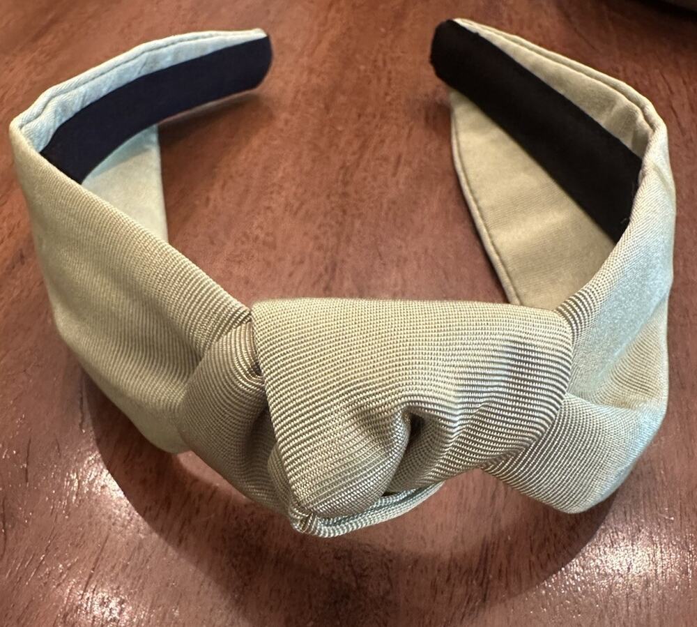 Jennifer Ouellette Green Knot Headband- Excellent Condition